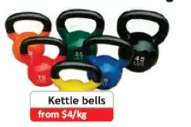 Kettle Bells , $ 4.00