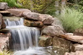 Water Fall Feature Design Construction