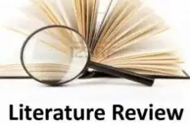 Literature review writing, $ 0.00