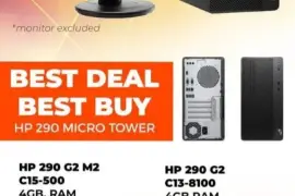 HP 290 Micro Tower PC, $ 600
