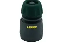 Lasher HF- hose connect wstop 12mm, $ 2.00