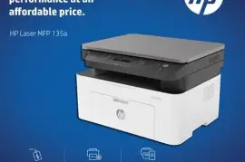 HP Laser MFP 135, $ 550