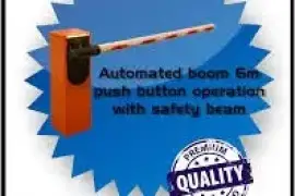Automated Boom 6 M Push Button Operation With Safe