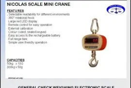 Nicolas Scale Mini Crane, $ 0.00