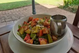 Haloumi Salad, $ 0.00