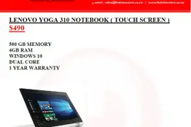 Lenovo Yoga 310 Notebook, $ 410