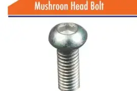 Mushroom Head Bolt, $ 0.00